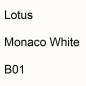 Preview: Lotus, Monaco White, B01.